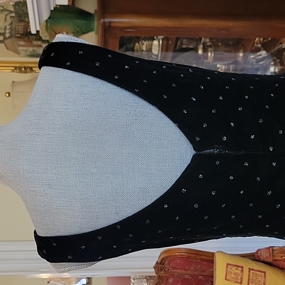 Vintage Nan Duskin Black Velvet Gown - image 8